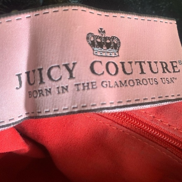 Juicy Couture Black Patent Leather Clutch - Picture 6 of 8